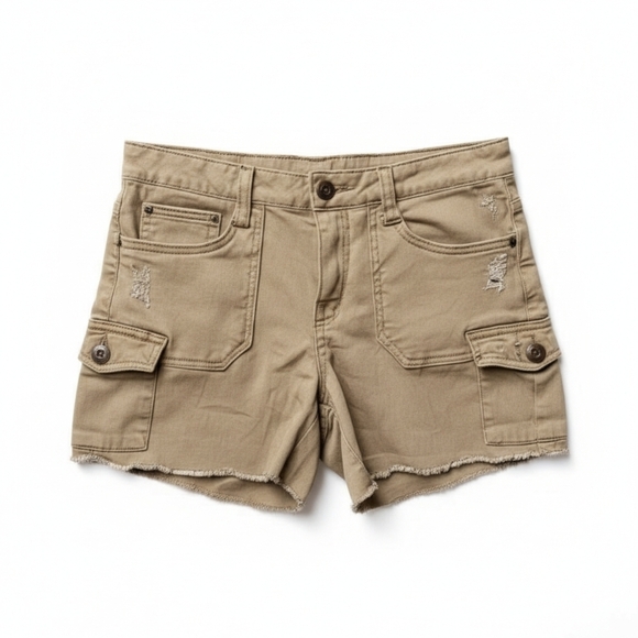 Time and Tru Pants - Time and Tru Khaki Cut-Off Shorts. Perfect Condition!